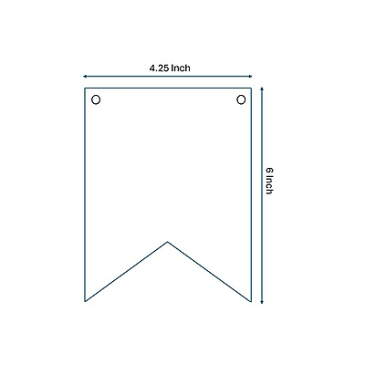 Happy Birthday Banner – Rainbow Colour - Medium