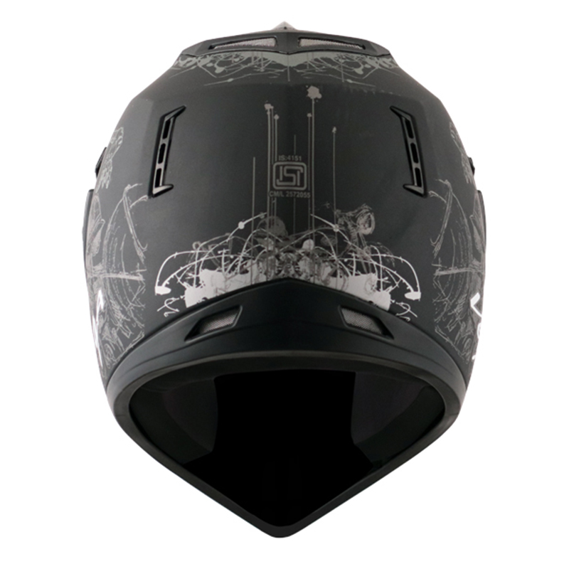 VEGA OFF ROAD DV SKETCH DULL BLACK SILVER L
