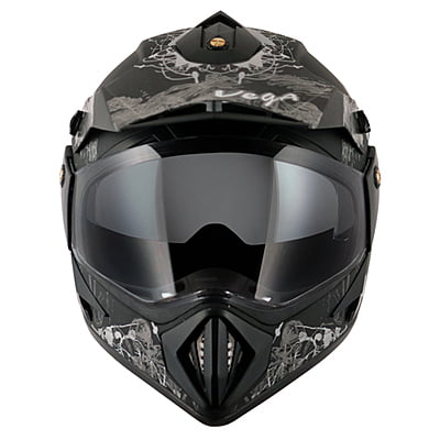 VEGA OFFROAD D/V SKETCH DULL BLACK SILVER (M)