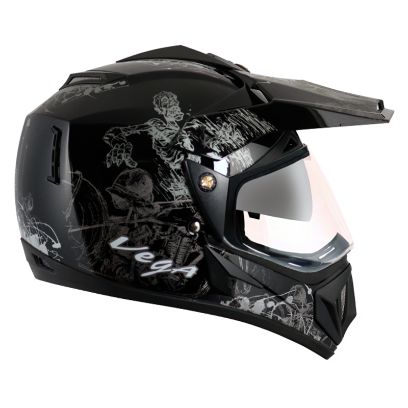 VEGA OFF ROAD D/V SKETCH BLACK SILVER L