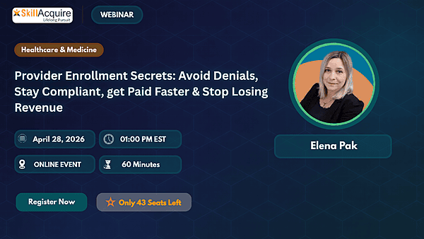 Provider Enrollment Secrets: Avoid Denials, Stay Compliant, get Paid Faster & Stop Losing Revenue