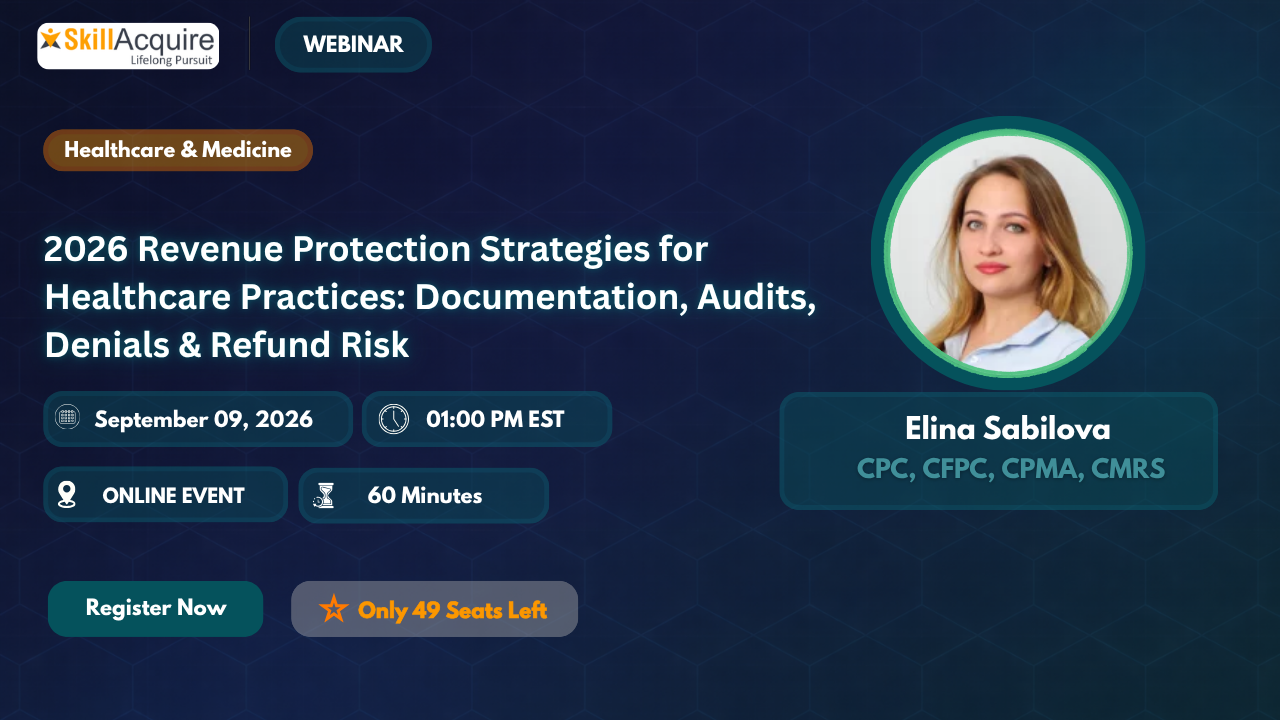 2026 Revenue Protection Strategies for Healthcare Practices: Documentation, Audits, Denials & Refund Risk 2026 Revenue Protection Strategies for Healthcare Practices: Documentation, Audits, Denials & Refund Risk