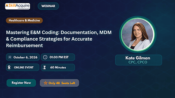 Mastering E&M Coding: Documentation, MDM & Compliance Strategies for Accurate Reimbursement