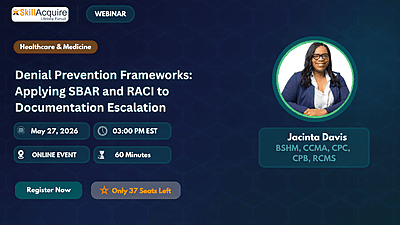 Denial Prevention Frameworks: Applying SBAR and RACI to Documentation Escalation Denial Prevention Frameworks: Applying SBAR and RACI to Documentation Escalation