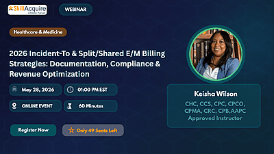 Incident‑To and Split/Shared Billing in 2026: Staying Compliant While Maximizing Medicare Revenue Incident‑To and Split/Shared Billing in 2026: Staying Compliant While Maximizing Medicare Revenue