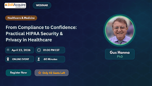 From Compliance to Confidence: Practical HIPAA Security & Privacy in Healthcare