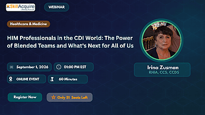 HIM Professionals in the CDI World: The Power of Blended Teams and What's Next for All of Us HIM Professionals in the CDI World: The Power of Blended Teams and What's Next for All of Us