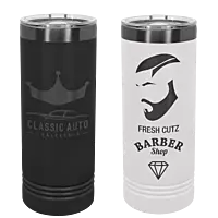 22 oz. Skinny Tumbler - Ghost Black Collection