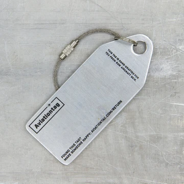 Aviationtag Top Aces Douglas A-4 Skyhawk - C-FGZO - Grey