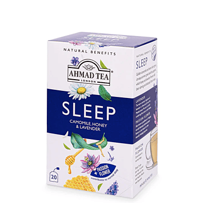 Sleep Tea with Camomile, Honey & Lavender + Passion Flower Sleep Tea with Camomile, Honey & Lavender + Passion Flower