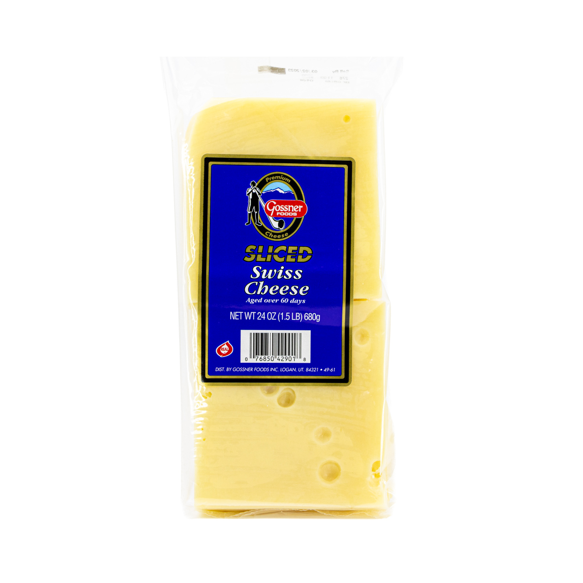 Sliced Swiss Cheese