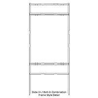2-Rider Steel Frame — 24x30