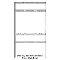 2-Rider Steel Frame — 24x18