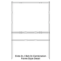 1-Rider Steel Frame — 24x30