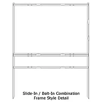1-Rider Steel Frame — 24x36
