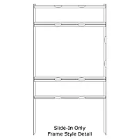 2-Rider Steel Frame — 24x18
