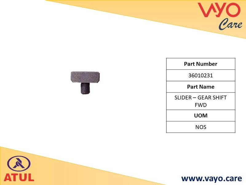 SLIDER - GEAR SHIFT FWD - 36010231 - GEMINI ULTRA
