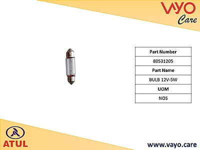 BULB 12V-5W - 80531205 - GEMINI ULTRA