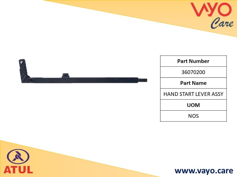 HAND START LEVER ASSY - 36070200 - GEMINI ULTRA