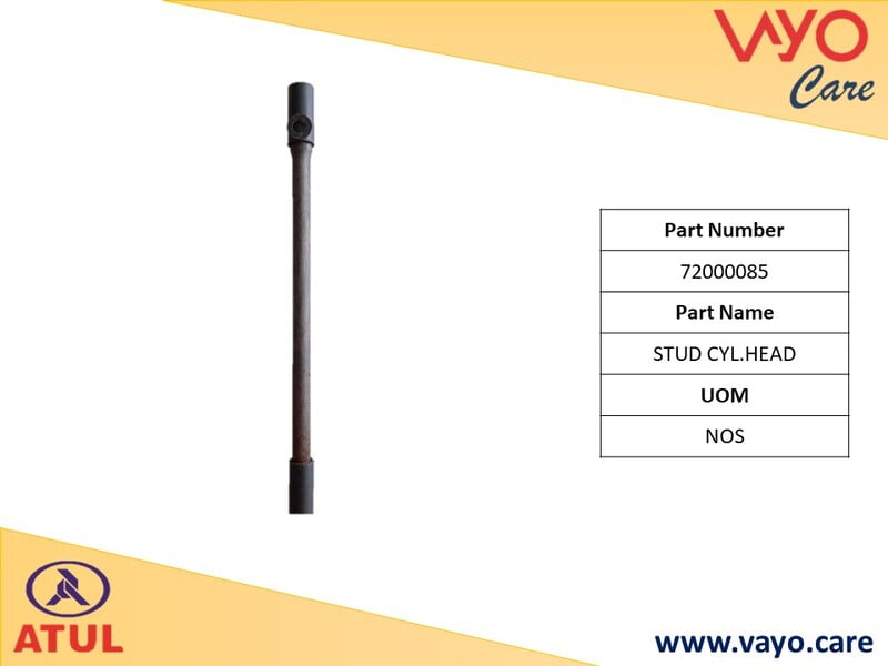 STUD CYL. HEAD - 72000085 - GEM CARGO