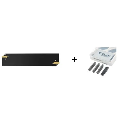 KGER 1.25" Blade with 10pcs of MGMN200 Inserts