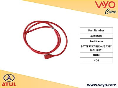 BATERRY CABLE +VE ASSY (BATERR - 36080202 - GEMINI ULTRA