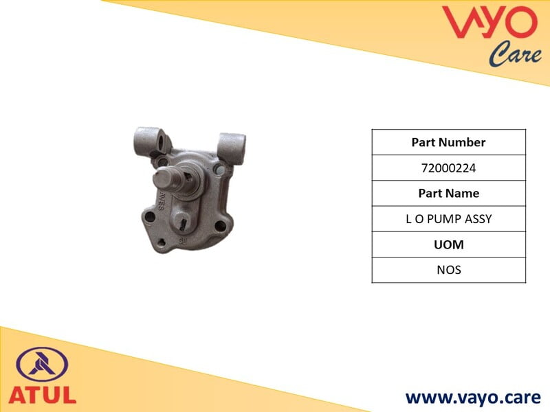 L O PUMP ASSY - 72000224 - GEM CARGO