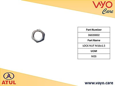 LOCK NUT M16X1.5 - 36020002 - GEMINI ULTRA