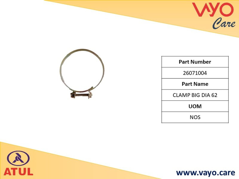 CLAMP BIG DIA 62 - 26071004 - GEMINI ULTRA