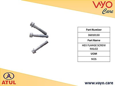 HEX FLANGE SCREW M6X32 - 36010130 - GEMINI ULTRA