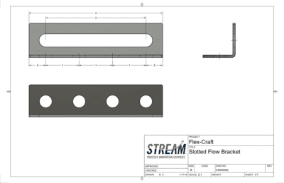 Slotted Flow Bracket