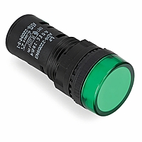 Smidnya IL22 Protected LED Pilot Light-16mm-24V AC/DC-Green