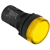 Smidnya IL22 Protected LED Pilot Light-22mm-110V AC/DC-Yellow