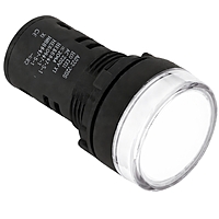 Smidnya IL22 Protected LED Pilot Light-22mm-36V AC/DC-White