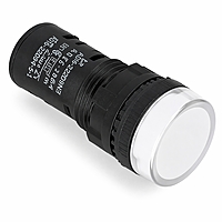 Smidnya IL22 Protected LED Pilot Light-16mm-380V AC-White