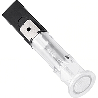 Smidnya IL22 Angled Tube Neon Indicator Light-Panel-220-240V AC/DC-White