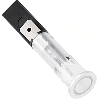 Smidnya IL22 Angled Tube Neon Indicator Light-Panel-220-240V AC/DC-White