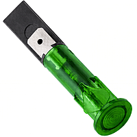 Smidnya IL22 Angled Tube Neon Indicator Light-Panel-220-240V AC/DC-Green