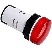Smidnya IL22 Bezel Protected LED Pilot Light-22mm-380V AC-Red