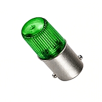 Smidnya IL22 Capsule Neon Indicator-Bulb-24V AC/DC-Green