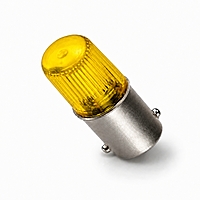 Smidnya IL22 Capsule Neon Indicator-Bulb-24V AC/DC-Yellow