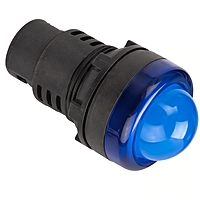 Smidnya IL22 Dome Protected LED Pilot Light-30mm-380V AC-Blue