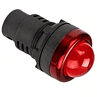 Smidnya IL22 Dome Protected LED Pilot Light-30mm-24V AC/DC-Red