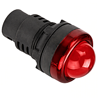 Smidnya IL22 Dome Protected LED Pilot Light-30mm-48V AC/DC-Red