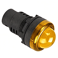 Smidnya IL22 Dome Protected LED Pilot Light-30mm-36V AC/DC-Yellow