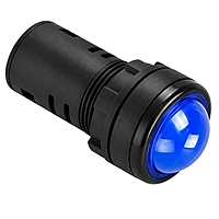 Smidnya IL22 Dome Protected LED Pilot Light-22mm-380V AC-Blue