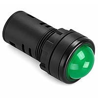 Smidnya IL22 Dome Protected LED Pilot Light-22mm-24V AC/DC-Green