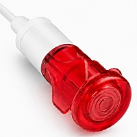 Smidnya IL22 Jewel Lens Neon Indicator Light-Panel-220-240V AC-Red