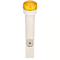 Smidnya IL22 Mini Pin Neon Indicator Light-Panel-220-240V AC-Yellow