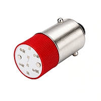 Smidnya IL22 Multi LED Indicator-Bulb-24V AC/DC-Red